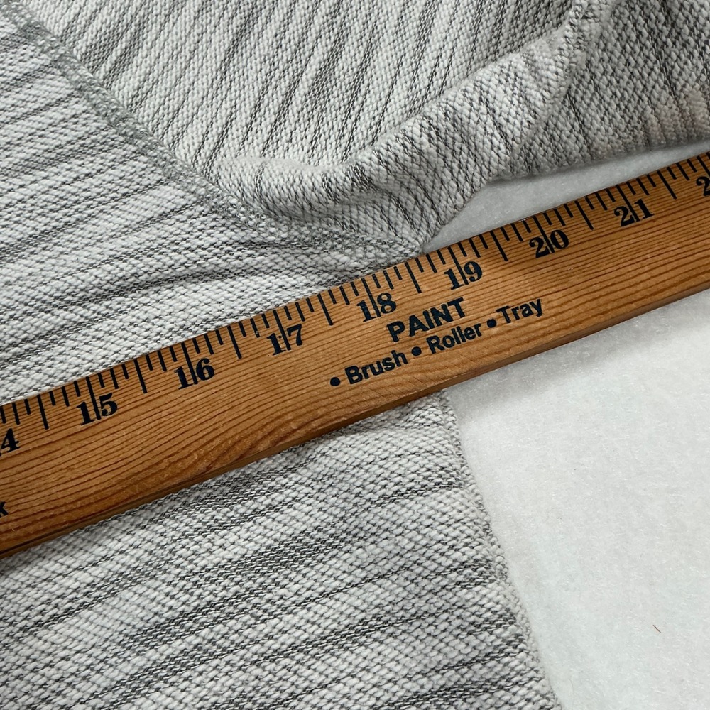 Colours Alexander Julian Mens Grey Space Dye Raglan Hoodie AH9H64WHT Medium - Picture 6 of 7